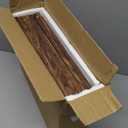 PETAFLOP 8.5x11 Picture Frame Set of 7, Rustic Certificate Frame Display 8.5 by 11 Inch Photo for Wall or Tabletop (Distressed Brown)