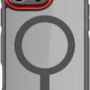 Ghostek Covert iPhone 16 Pro Max Case Clear - Compatible with Apple MagSafe, Silicone Fusion, Slim Fit Shockproof Phone Cover (6.9 Inch, Smoke)