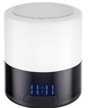 Chasvon 3in1 Security Camera with 128GB SD Card, Bluetooth Speaker & Night Light, 1080P Wireless Indoor Camera, AI Motion Detection, 180° Rotating Camera, Cloud Storage, Pet/Baby Monitor