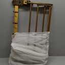 Vintage Brass Foldable Towel Rack with Hooks, Foldable Wall Mounted Bathroom Shelf, Double Towel Bars Antique Gold Aluminum Rail Holder for Bathroom, Entryway, and Kitchen(24")