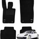 WENNEBIRD Superior Carpet Floor Mats for 2017-2025 Porsche Panamera, 2020-2025 Panamera E-Hybrid (971), Premium All Weather Anti-Slip Waterproof Floor Liners, 0.6 Inch Thickness Rugs - 4pc