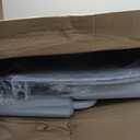 Drive Medical 11148-1 Folding Steel Bedside Commode Chair, Portable Toilet, Supports Individuals Weighing Up To 350 Lbs, with 7.5 Qt. Bucket and 13.5 Inch Seat, Grey