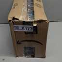 VASAGLE Bookcase, 4-Tier Bookshelf, Slim Shelving Unit for Bedroom, Bathroom, Home Office, Tempered Glass, Steel Frame, Metallic Gold ULGT28G (4 Tiers (15.7"W x 37.4"H))