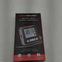 Alpha Grillers Oven Thermometer - Large Display Meat Thermometer Digital for Cooking - Oven Safe Leave-in Wired Kitchen Food & BBQ Grilling Probe w/ 7 Preset Temperatures & Clock Timer