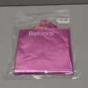 NISOCY 25PCS Hot Magenta Pink Square Foil Balloons Wall Backdrop Double Sided Metallic Pink Balloons Arch Kit for Galentines Valentines Day Bachelorette Birthday Engagement Bridal Party Decorations