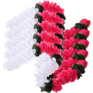 Cabilock 5pcs Artificial Garland for Wedding Arch Decor Versatile Hanging Floral Ornament for Wall Aesthetic and Party Decoration (Assorted Color)