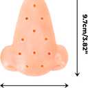 Pimple Popping Stress Relief Simulator Squeeze Acne Blackhead Remover Nose Prop with 30ml Refill Solution Novelty Desk Gadget for Adults Only
