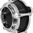 Motorcycle Air Filter Cleaner Intake Filter System Kit