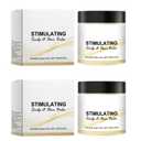2Pcs Stimulating Scalp and Hair Balm,Shea Butter and Mango Butter Blend,Scalp Care, Hair Care, Moisture, and Give You a Glow Hair Look.