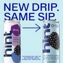 Hint Fruit-Infused Canned Water, Blackberry - Purified Flavored Water with Zero Calories, Natural Flavors, and Sugar Free - 12 Fl Oz Cans (Pack of 12) (EXP 07/18/27)