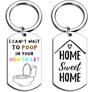 Ibiwe 2026 Home Sweet Home New House Keychain House's Warming Gift For Women Christmas Housewarming Gifts For New Home Newing Apartment Gifts Happy Houses