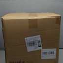 Trlyc Spandex Folding Chair Covers 100 Pcs Universal Fitted Stretchy Dining Chair Slipcovers for Wedding Party Banquet Flat-Front Chair Cover (Black)