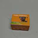 1080P HD Webcam with Microphone, Noise Cancellation, Privacy Cover, Wide-Angle Lens, Auto Light Correction, Plug & Play USB Webcam for Laptop, Desktop, PC, Mac, Zoom, Skype, Streaming (Black)