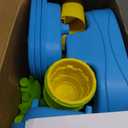 3-Tier 4 Areas Water Table for Kids 3-5, Summer Outdoor Beach Sensory Activity Playset Kids Sand and Water Table Toys, Birthday Gifts for Boys and Girls 3 4 5 6 7 8