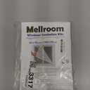 Window Insulation Kit 63inX63in(160X160cm) for Winter Keep Cold Out,cuttable Transparent Film 180 Thickness,Easy to Open for Ventilation,Reusable Plastic Clear Window wrap