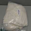 10x10ft Wrinkle Free Ivory Backdrop Curtain for Parties Soft Fabric Drapes Wedding Ivory Curtain Backdrop for Birthday Party Decorations Background for Photography 5x10ft,2 Panels