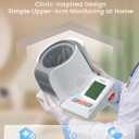 CAVN Blood Pressure Monitor, One-Touch Barrel-Type Upper Arm Blood Pressure Monitors for Home Use, No-Wrap Auto-Fit Design, Fits Arms 7.1"-16.5", 3-Color Backlight, 2 Users 2×99 Memory