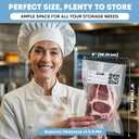 Vacuum Sealer Bags for Food Storage - Pack of 150 Smart QR Code Vacuum-Bags- 8" x 12", BPA-Free, 3.5-Mil Thick Vacuum-Storage Bags for Food Prep, Freezer Storage & Sous Vide Bag, Food-Storage Bag