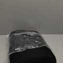 Beleduc Lumbar Support Pillow for Office Chair - Heated Back Support Pillow with Vibration Massage, Ergonomic Back Massager for Chair, Adjustable Vibration, 2 Heat Levels, Gifts (Black)