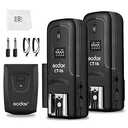 Godox CT-16 Wireless Radio Flash Trigger Receiver Kit,Fit Compatible for Canon Nikon Pentax DSLR Camera Studio 3 in 1 Flash Transmitter and Receiver