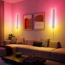 Govee Wall Sconces, RGBIC LED Wall Lights, Works with Matter, 2 Pack