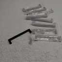 Kifmurase 9 Pack Matte Black Cabinet Pulls 5.5 Inch(140mm), Stainless Steel Cabinet Handles, Kitchen Hardware Accessories for Cupboard Drawer Handles Dresser Pulls