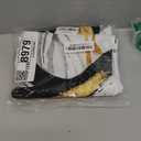 Black and Gold Kitchen Decor Towels Set of 2, Black Gold and White Bathroom Decorative Dish Tea Towels for Kitchen, Contemporary Decor Hand Towels for Bathroom, 16x24 Inch