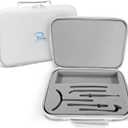 NuDerma Official Carrying Case for High Frequency Wand - Holds All Attachments - Portable for Travel - Compatible with All Nuderma Models - Padded Storage and Travel Case