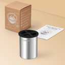 Clear Ice Cube Maker, 2" Stainless Steel Clear Ice Maker for Old Fashioned Whiskey lover, Bourbon, Whiskey, Cocktail Gifts for Men on Birthday or Holiday, Easy-Release Ice Ball Maker Mold (2"-1 PCS, Fun Shapes-2''-1 PC)