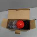 sticro Ankle Heating Pad for Achilles Tendonitis and Plantar Fasciitis Relief, Heated Ankle Brace Foot Heating Pad Wrap with Massage Ball for Sprained Ankle, Arthritis Foot Heel Pain Relief (Gray)