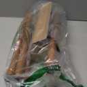 2 Pack Dark Brown Wood Curtain Rods for Windows 28 to 48 Inch, 1'' Adjustable Heavy Duty Curtain RodVintage Imitation Wood Decorative Drapery Rods with Pumpkin Finials for Bedroom Living Room