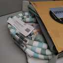 Blissful Diary Baby Play Gym Mat, Play Mat Activity Mat with 6 Detachable Toys for Stage-Based Sensory & Motor Skill Development, Easy to Install & Clean, Baby Essentials Gift, Sage Green, mat's size is 33.46x33.46 inch