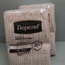 Depend Fresh Protection Adult Diapers, Incontinence & Postpartum Bladder Leak Underwear for Women, Disposable, Maximum, Extra-Large, Blush, 68 Count (2 Packs of 34)