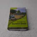 Magnetic Screen Door - Fits Door Opening 36 x 82 in, Actual Screen Size 38"x83", Hands Free Mesh Partition,Heavy Duty Curtain Keeps Bugs Out, Frame Hook & Loop, Pet and Kid Friendly (Polyester-Black)