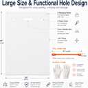 NEW Appliance Mover! Large Appliance Sliders, Furniture Moving Sliders with Pull Strap, Effort-Saving Floor Protection Mat for Refrigerators, Washers, Dryers and Stoves, 48 x 30 Inch, with Gloves