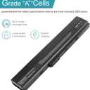 A32-K52 Laptop Battery for ASUS A52F A52J K52F X52N X52J X52F K52D K52J X5IJ K52 K52D K52DE K52DE-EX064V K52F-B1 K52F-BBR5 K52F-BBR9 K52f-c1 K52F-C2B K52FK52F-A1 K52f-SX051V K52N-EX035V K52Xi