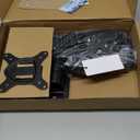 MOUNT PRO Single Monitor Wall Mount for 13 to 32 Inch Computer Screens, Height Adjustable Wall Mount Monitor Arm Holds Up to 19.8lbs, Full Motion Wall Bracket, VESA Mount 75x75, 100x100, Black