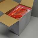 Kosiz 54 Pcs Valentines Day Baskets Gifts Empty Includes 18 Pack Valentines Empty Market Tray Cardboard Basket Clear Cellophane Bags Gift Tags Pull Bows for Holiday Birthday Party Supplies