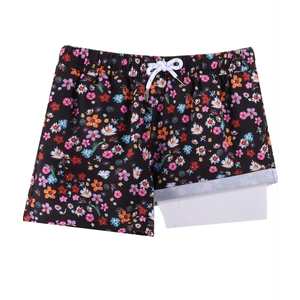 BRISIRA Boys Swim Trunks Bathing Suit Compression Boxer Brief Liner Swim Shorts Swimsuit Anti-Chafe Toddler Kids Youth Teen 12