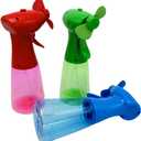 Portable Misting Fan, Battery Powered, Compact Cooling Fan for Home, Office and Outdoors (Green)