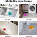 2 x Shower Drain Hair Catcher, Sink Strainer, 24-Pack