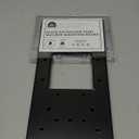 Architectural Mailboxes UMBS0B06AM Mounting Board, Steel Accessory, No Size, Black