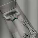 2-in-1 Dog Dryer with Slicker Brush for Small Dogs and Cats, Pet Hair Dryer, Dog Blow Dryer for Grooming with 300 Watts, 75-85 dB, Adjustable Temperature, Overheat Protection