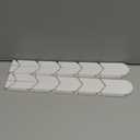 2 Pack Christmas Card Holder Display, Adjustable Holiday Card Holder Organizer, Holds up to 20 Greeting Birthday Cards for Tabletop Shelf Desk Mantel or Decorations