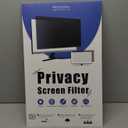 Privacy Screen for Computer Monitor 22 Inch 16:10 Aspect Ratio, Anti Blue Light Glare Removable 22 in Privacy Screen Filter Protective Film, HD 22 Inch Privacy Screen Protector for Monitor