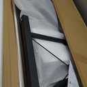 Overbed Table with Wheels, Overbed Desk with Adjustable Length and Height, Rolling Over Bed Desk, King Queen Over The Bed Table on Wheels, Heavy Duty Laptop Table for Hospital and Home (1.2M, Black)