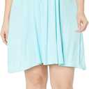 Star Vixen Women's Plus-Size Sleeveless Empire Waist Summer Sun Dress 2X