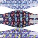 CuteBone Dog Diapers Male Belly Bands 3 Pack for Male Dogs Reusable Puppy Wraps DM65XS (XS(9"-11"))