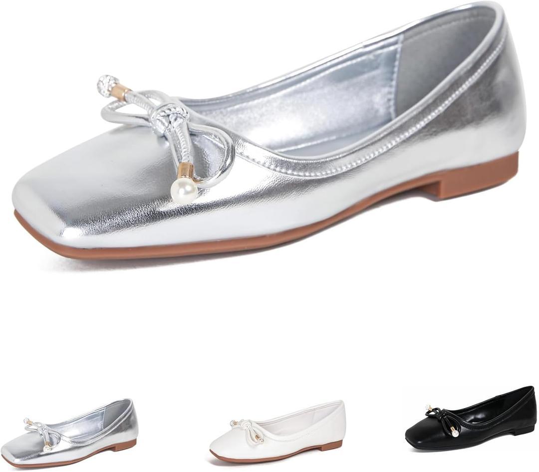 SM New York Zion Silver Women's Shoes Size 8