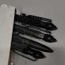 Tungsten Steel Military Tactical Pen - 2 Pack Emergency Self Defense with 8 Black Ballpoint Refills for Writing, Professional Glass Breaker Pen, Multitool for Father's Day (Tacpen 4xblack)